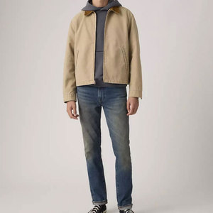 Jeans de Hombre Estilo High Street, Pantalones de Color Sólido Personalizados con Bolsillos, Talla Grande, Cintura Alta, Jeans de Mezclilla a la Moda para Hombre - Product Image 1