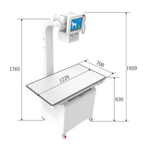 جهاز أشعة أكس بيطرية ديناميكي للحيوانات الأليفة 32 كيلو وات مع 17*17 بيطرية - Product Image 3