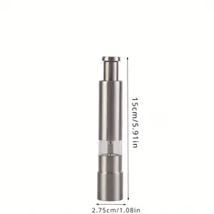 Molinillo de Pimienta Portátil con Botón de Presión, Personalizable con Logotipo, para Eventos, Regalo Promocional, Obsequio Publicitario - Product Image 2