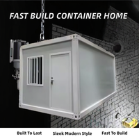 Conteneur de stockage en acier démontable avec porte battante 8ft 12ft 16ft 20ft Solution de stockage modulaire