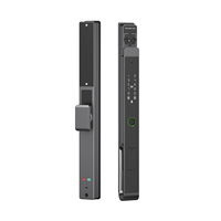 Reconocimiento facial inteligente y cerradura de puerta de vena de Palma-Control remoto de aplicación TTLock resistente a la intemperie de aleación de aluminio automático para el hogar y el jardín