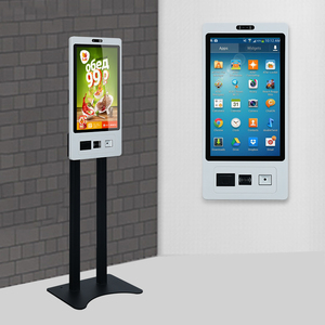 Interactive Capacitive Touch Screen <strong>Kiosks</strong> Self-service Ordering <strong>Kiosk</strong> with Stand Wall Mounted Payment <strong>Touchscreen</strong> <strong>Monitor</strong> - Product Image 1