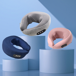 Bán Sỉ Loại Mới Điện Shiatsu U Hình Dạng Gối Massager Du Lịch Massage Cổ Gối Với Bộ Nhớ Bọt Cho Nhà Xe Văn Phòng Sử Dụng - Product Image 2