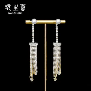 Wholesale high quality tassel exotic women jewelry earrings