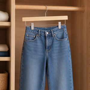 Cintre à pantalon en bois avec pinces métalliques, réglable et antidérapant, durable – Offre spéciale Vietnam - Product Image 6