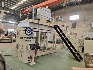 BOGDA High Speed Vertical Type Plastic PP PE <strong>PVC</strong> Hot and Cooling <strong>Mixer</strong> Equipment Mixing Units - Product Image 4