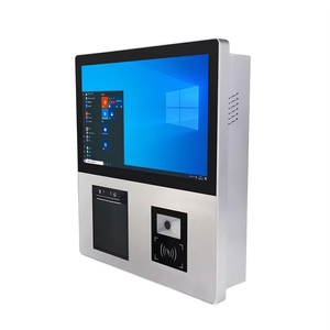 Terminal de autoservicio de liquidación de <span class=keywords><strong>seguro</strong></span> médico colgante de pared de 15,6 pulgadas, quiosco de pago integrado SDK para pago médico - Product Image 1