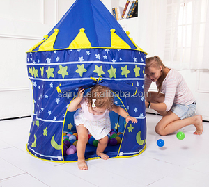 Tienda de juegos para niños de poliéster portátil y plegable ecológica de alta calidad, dosel de cama interior emergente con mosquitera - Product Image 3