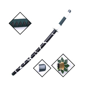 Demon Slayer ดาบอะนิเมะ <span class=keywords><strong>Shinazugawa</strong></span> <span class=keywords><strong>Genya</strong></span>,ดาบของเล่นสำหรับเด็กดาบเครื่องประดับ - Product Image 1