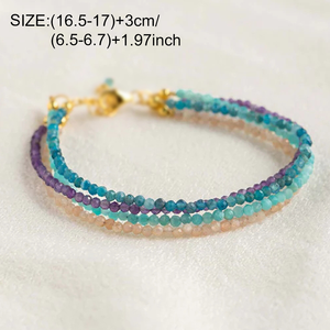 Bulk Supply Dainty 2mm Natural Stone <b>Beaded</b> <b>Bracelet</b>, Healing Crystal Jewelry for Boutiques & Daily Wear - Product Image 5