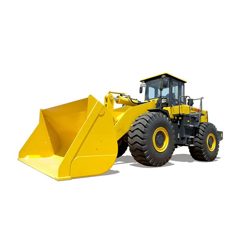 SHANTUI SL60W-2 SL60WN-2 6 ton wheel loader dengan teknologi terbaru dengan suku cadang