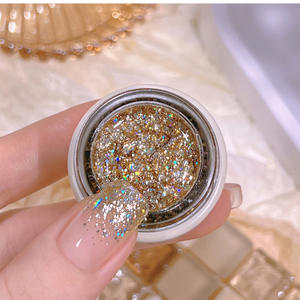 2025ใหม่กาวเล็บ LED กันน้ำพร้อมแฟลชที่ยาวนานสีสันสดใสเลื่อมเพชรแตกบรรจุภัณฑ์เจลยูวีสำหรับร้านเสริมสวย - Product Image 3