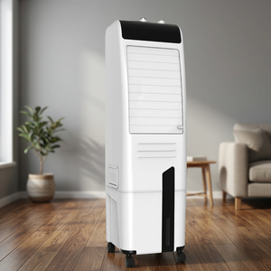 30L Tower Air Cooler Portable High Performance Cooling System Long Air Throw Space Saving Design for Household Cooling - Product Image 1