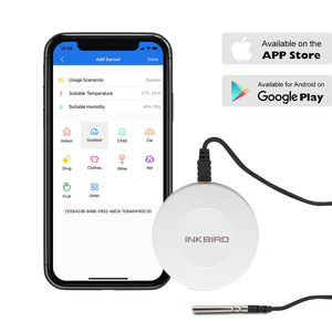 Комнатный цифровой мини встроенный гигрометр с ЖК-дисплеем и щупом - Product Image 3