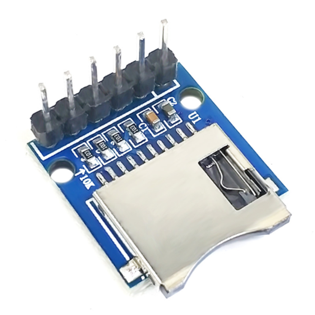 SD Storage Expansion Board Mini SD TF Card Memory Shield Module With Pins for ARM AVR