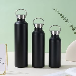 Botella de Agua de Boca Ancha Americana con Aislamiento al Vacío de Acero Inoxidable 304, 500 ml, 700 ml, 1000 ml, Termo Deportivo Portátil con Logotipo Personalizado - Product Image 6