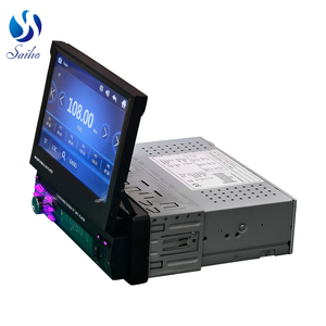 7inch tự động có thể thu vào xe máy nghe nhạc gương chiếu hậu xe Video màn hình <span class=keywords><strong>MP5</strong></span> Máy nghe nhạc cho xe - Product Image 4