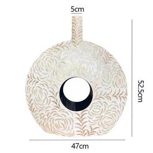 <span class=keywords><strong>Vaso</strong></span> unico di alta qualità in rilievo astratto toppa rotonda Wabi-sabi Design Shell <span class=keywords><strong>vaso</strong></span> <span class=keywords><strong>per</strong></span> la decorazione della casa - Product Image 4