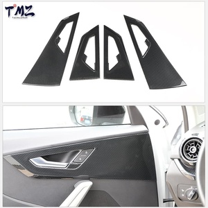Karbon Fiber Stil İç Gösterge Paneli Kaplama Seti Audi Q2L Sağdan Direksiyonlu Modeller 2018-2021 için Uygun - Product Image 3
