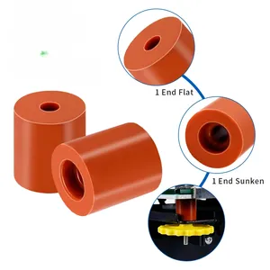 4 Stuks Hoge Temperatuur Siliconen Vaste Spacer Hete Bed Nivellering Kolom Voor Cr10 S Ender-3 Prusa I3 3d Printer Onderdelen