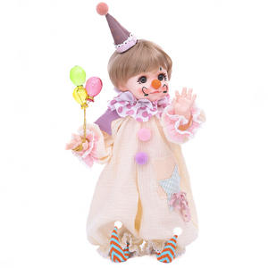 Yeezwood 18 pouces <span class=keywords><strong>Halloween</strong></span> cadeau Clown bébé poupée Reborn bébé poupées fille réaliste vinyle Silicone bébé fille Reborn poupée - Product Image 5