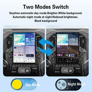 Radio para Auto con Pantalla LCD de 15.6 Pulgadas, Android 13, para Chevrolet Silverado/GMC 2019-2023, Reproductor Multimedia, GPS, Navegación - Product Image 6