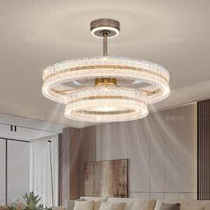 Invisible Inverter Ceiling <b>Fan</b> Light With Integrated <b>Fan</b> And Led Light For Living Room And Dining Room 2026 New Model - Product Image 4