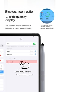 Lápiz óptico de carga inalámbrica portátil Palm Rejection Tilt Pen <span class=keywords><strong>Bluetooth</strong></span> Touch <span class=keywords><strong>Stylus</strong></span> para teléfono Tablet - Product Image 6