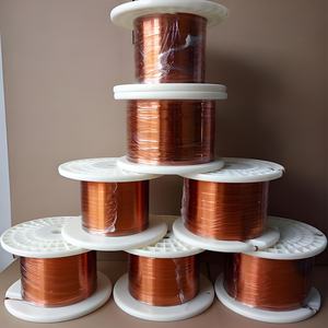 Fournitures électriques Fil de cuivre émaillé isolé solide 22 AWG 20 AWG pour inducteurs industriels haute puissance et bobinages de moteurs - Product Image 5