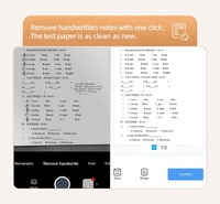 Printer Portabel, Printer termal nirkabel Bluetooth untuk perjalanan, kompatibel dengan Android/iOS mendukung 8.5 "X 11" US LetterA4