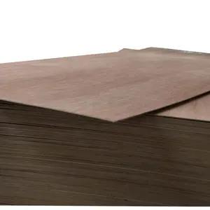 2.3 مللي متر الخشب الرقائقي Nyatoh 3x7 الخشب الرقائقي ، القشرة الكرز باب من الخشب الرقائقي الجلد
