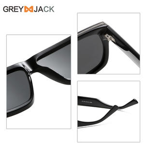 Gafas de Sol Polarizadas para Hombre Grey Jack, Montura TR, Lentes TAC, Protección UV400 Tipo 3, Color Negro para Conducir y Salidas - Product Image 4