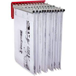 Treo tường kim loại 12 pivot chân đế kế hoạch chi tiết chủ Rack hiển thị đứng cho văn phòng Tổ Chức Công cụ - Product Image 1