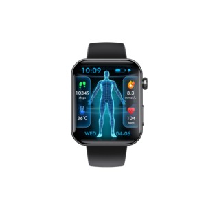 Montre connectée sportive à écran carré, contrôle tactile complet, chargement magnétique, suivi d'<span class=keywords><strong>activité</strong></span>, achat en gros - Product Image 1