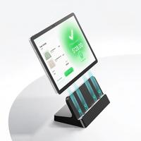 Tablette Android 11 pouces avec terminal de point de vente NFC frontal, station d'accueil multi-ports G99, 8000 mAh, 6 Go, 128 Go pour kiosque de vente au détail, paiement sans contact, GMS