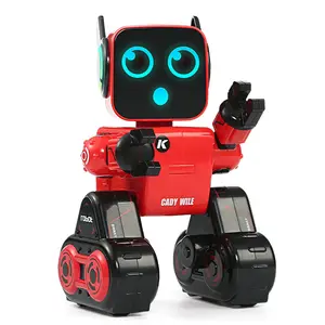 Crianças RC Robot 2.4G Inteligente Inteligente Touch Sound Interaction Gesture Sensor Controle Coin Bank Robot Toy para Crianças