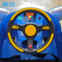 BLEE Vente en gros Meow Planet Bumper Cars, machine de jeu d'arcade à pièces avec volant de direction, mouvement vers l'avant, à vendre