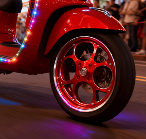 Suitable for VESPA <b>Scooter</b> Modification <b>Wheels</b> - CNC Cast Aluminum Rims 12*3.0J Corrosion-Resistant Budget-Friendly - Product Image 4