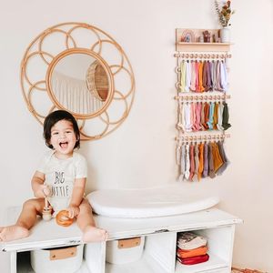 מחזיק ראש עבור ילדה תינוק, בעל קשת boho עבור בנות שיער קשתות אביזרים לשיער מארגן קיר תלוי תפאורה - Product Image 5