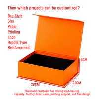 Cadeau de luxe de haute qualité, durable, écologique, robuste, avec logo personnalisé, recyclable, pliable, avec laminage numérique magnétique et revêtement UV