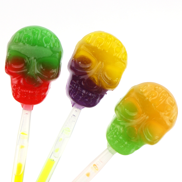 Halloween Skull lollipop