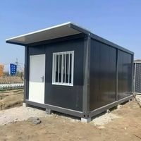Casa Modular Económica, Desmontable y Prefabricada, Tipo Contenedor, para Estadías Temporales y Alojamiento de Trabajadores en Obras de Construcción