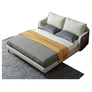 Vendita all'ingrosso letto cina-Vendite calde moderno stile semplice letto con risparmio di spazio mobili di letto in pelle solido telaio in legno cina all'ingrosso della fabbrica Multicolore