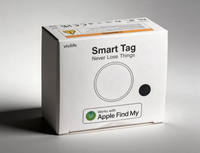Traceur GPS intelligent compatible Apple Find My, étui magnétique, étiquette sans fil, étanche IP67, localisateur Bluetooth 4G pour animaux de compagnie, chiens, chats, clés