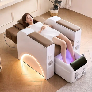 Tùy Chỉnh Sang Trọng Nail Salon Chăm Sóc Bàn Chân Làm Móng Tay Ghế Massage Đa Chức Năng Trọng Lực Không Có Ống Móng Chân Ghế Trong Canada - Product Image 2