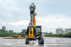 Graafmachine gebaseerde houtkapmachine Graafmachine met oogstmachinekop - Product Image 2