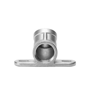 Codo de acero inoxidable Conan 304 con asiento a 90 grados para bebederos de granja porcina, base fija, curva de rosca de 45 grados - Product Image 3
