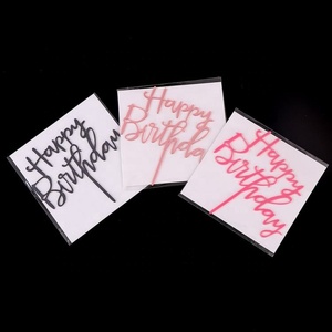 Venta al por Mayor de Productos Nuevos: Decoraciones Acrílicas Personalizadas para Pasteles - Product Image 2