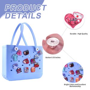 Charms for Bogg <b>Bags</b> Acrylic <b>Bag</b> Accessories <b>Nurse</b> Themed Insert Decoration Charms for Simply Southern Beach Tote <b>Bags</b> - Product Image 3