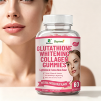 Gummies de glutathion et collagène OEM, antioxydant, pour l'éclat de la peau, supplément de beauté, bonbons mous, fabricant, vente en gros